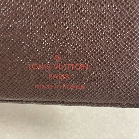Louis Vuitton Porte Feuille Brazza Damier Ebene - Preowned - Picture 16 of 16